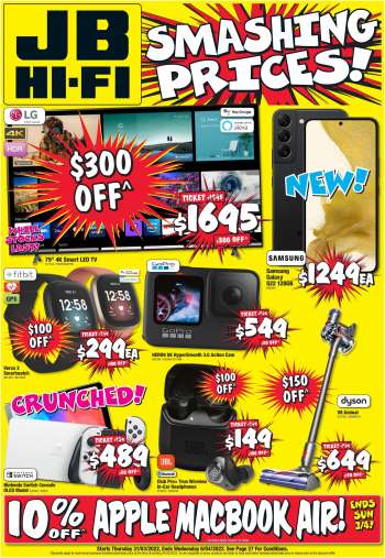 JB Hi-Fi Catalogue - 31 Mar 2022 - 6 Apr 2022.