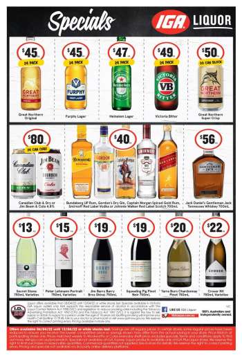 IGA LIQUOR Catalogue - 6 Apr 2022 - 12 Apr 2022.