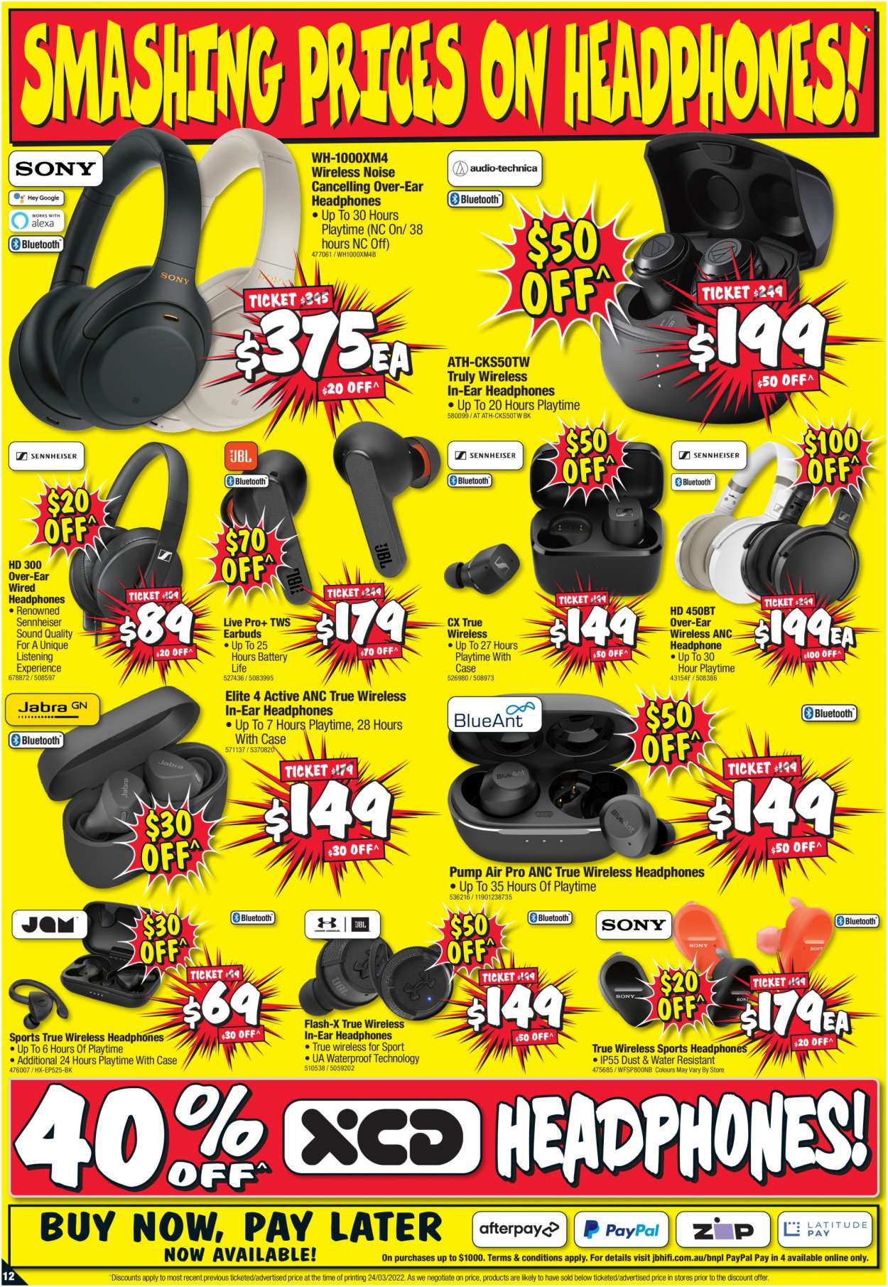 JB Hi-Fi catalogue - 7 Apr 2022 - 20 Apr 2022. Page 12