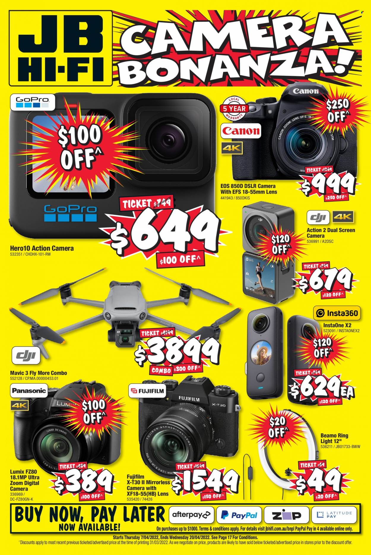 JB Hi-Fi catalogue - 7 Apr 2022 - 20 Apr 2022. Page 1