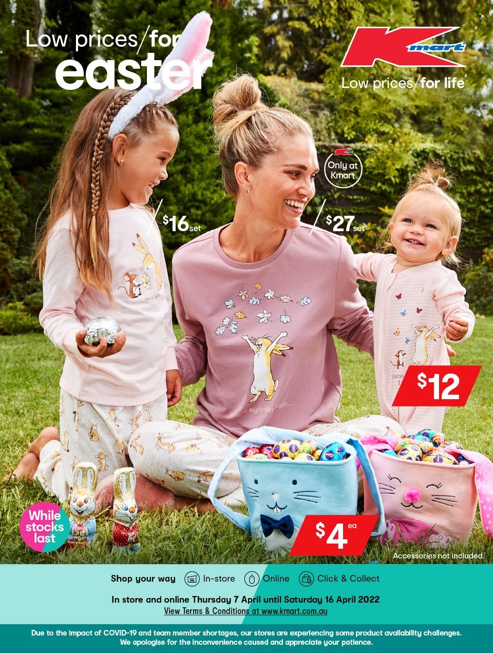 Kmart catalogue - 7 Apr 2022 - 16 Apr 2022. Page 1