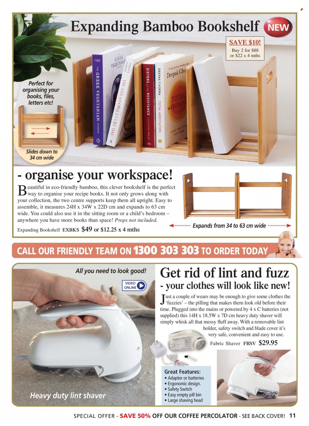 thumbnail - Innovations Catalogue - Sales products - bin, book, fabric shaver. Page 11.