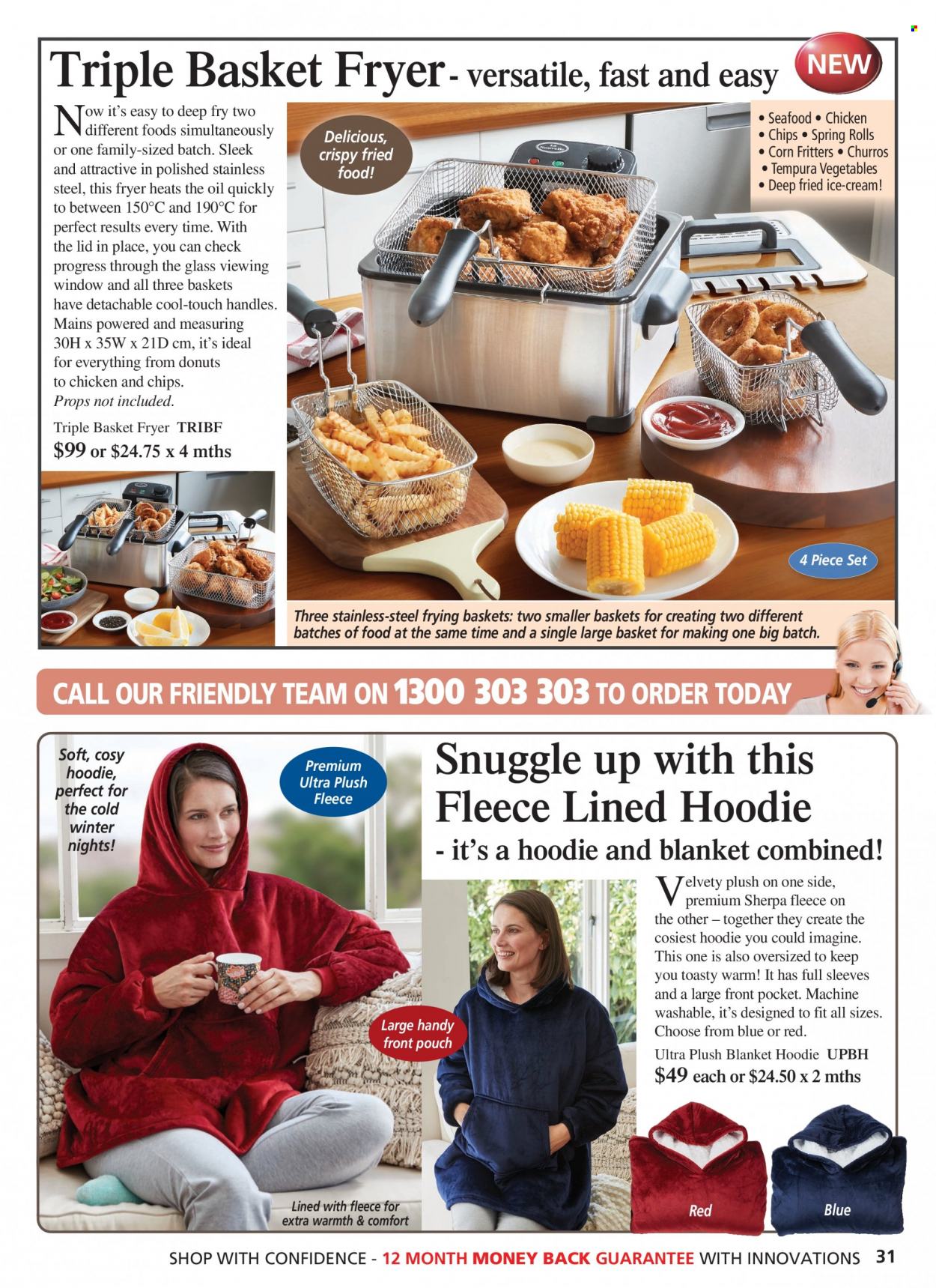 thumbnail - Innovations Catalogue - Sales products - basket, lid, blanket, hoodie. Page 31.