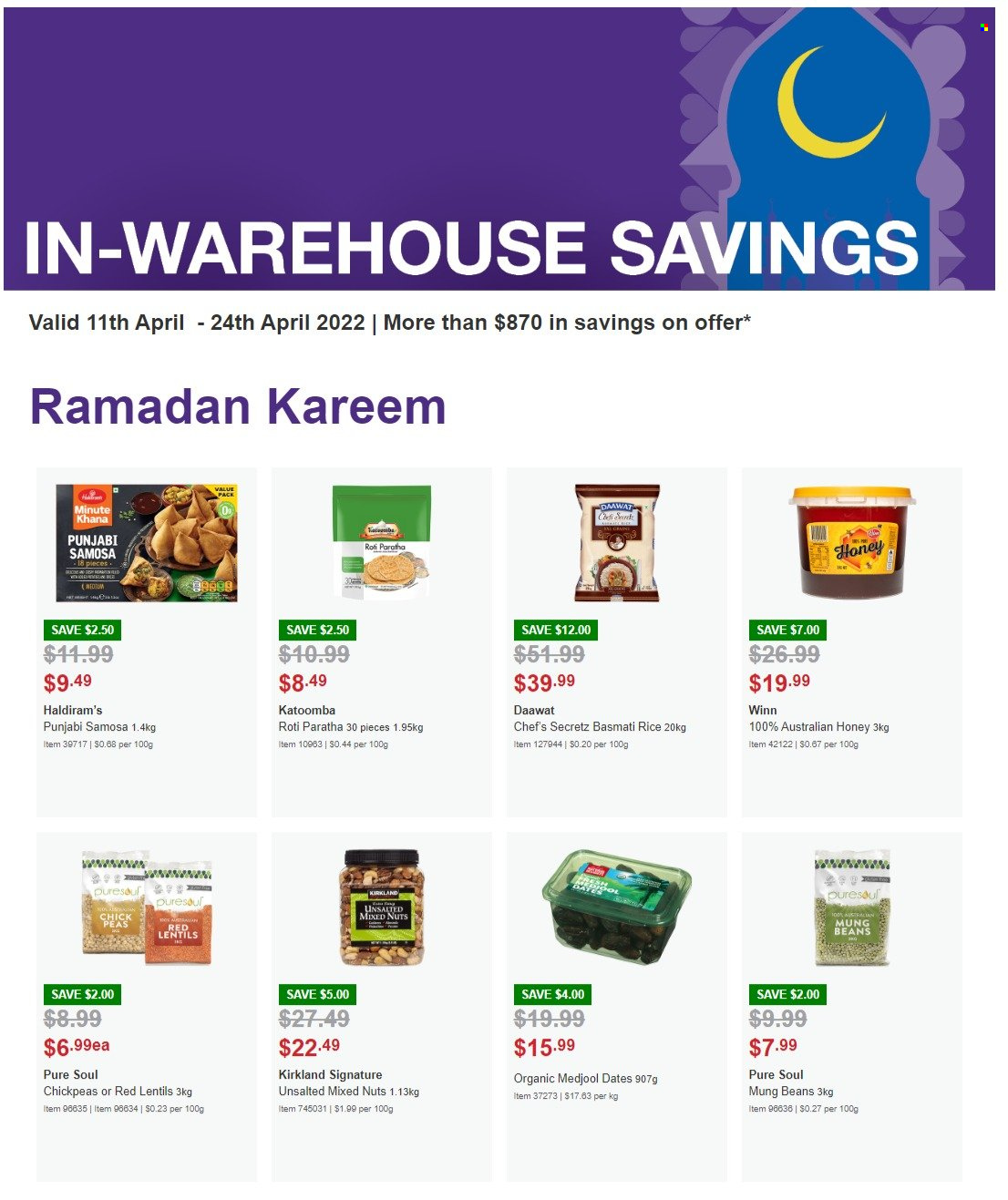 Costco catalogue - 11 Apr 2022 - 24 Apr 2022. Page 1
