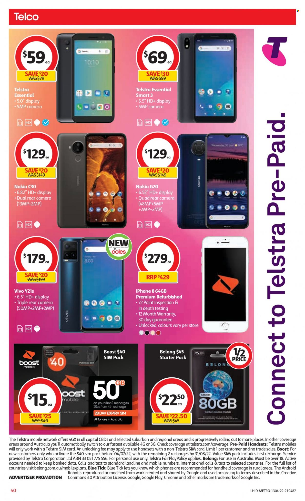 Coles catalogue - 13 Apr 2022 - 19 Apr 2022. Page 40
