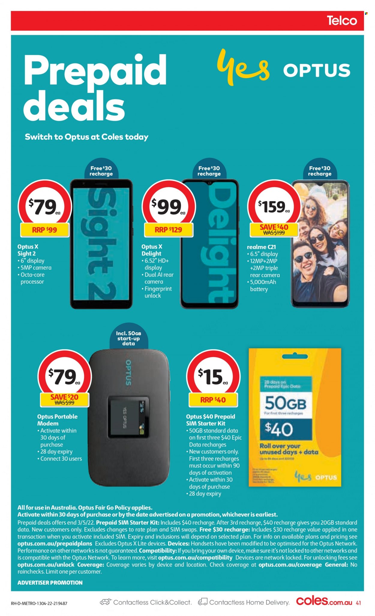Coles catalogue - 13 Apr 2022 - 19 Apr 2022. Page 41