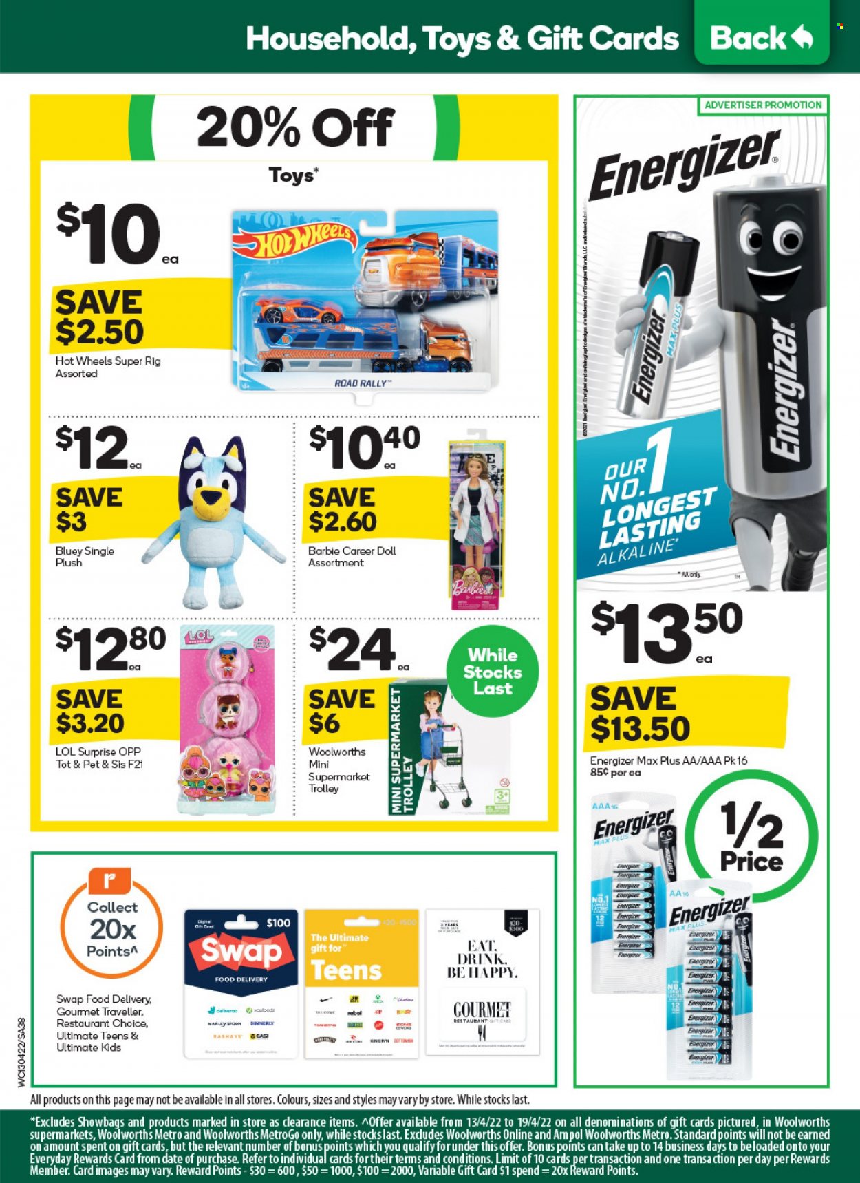 Woolworths catalogue - 13 Apr 2022 - 19 Apr 2022. Page 38