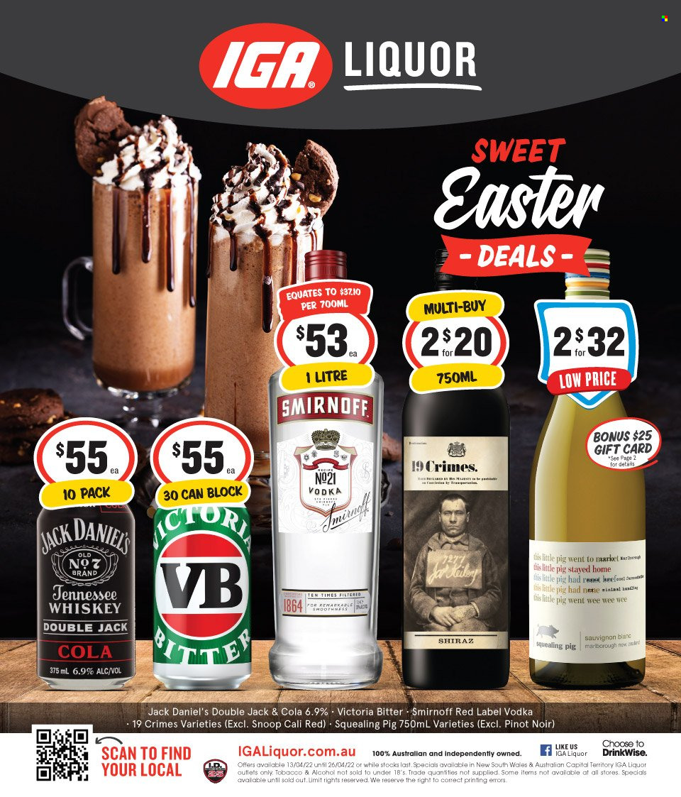 IGA LIQUOR catalogue - 13 Apr 2022 - 26 Apr 2022. Page 8