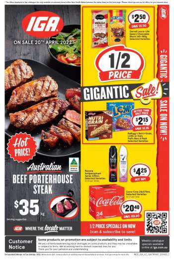 IGA Catalogue - 20 Apr 2022 - 26 Apr 2022.