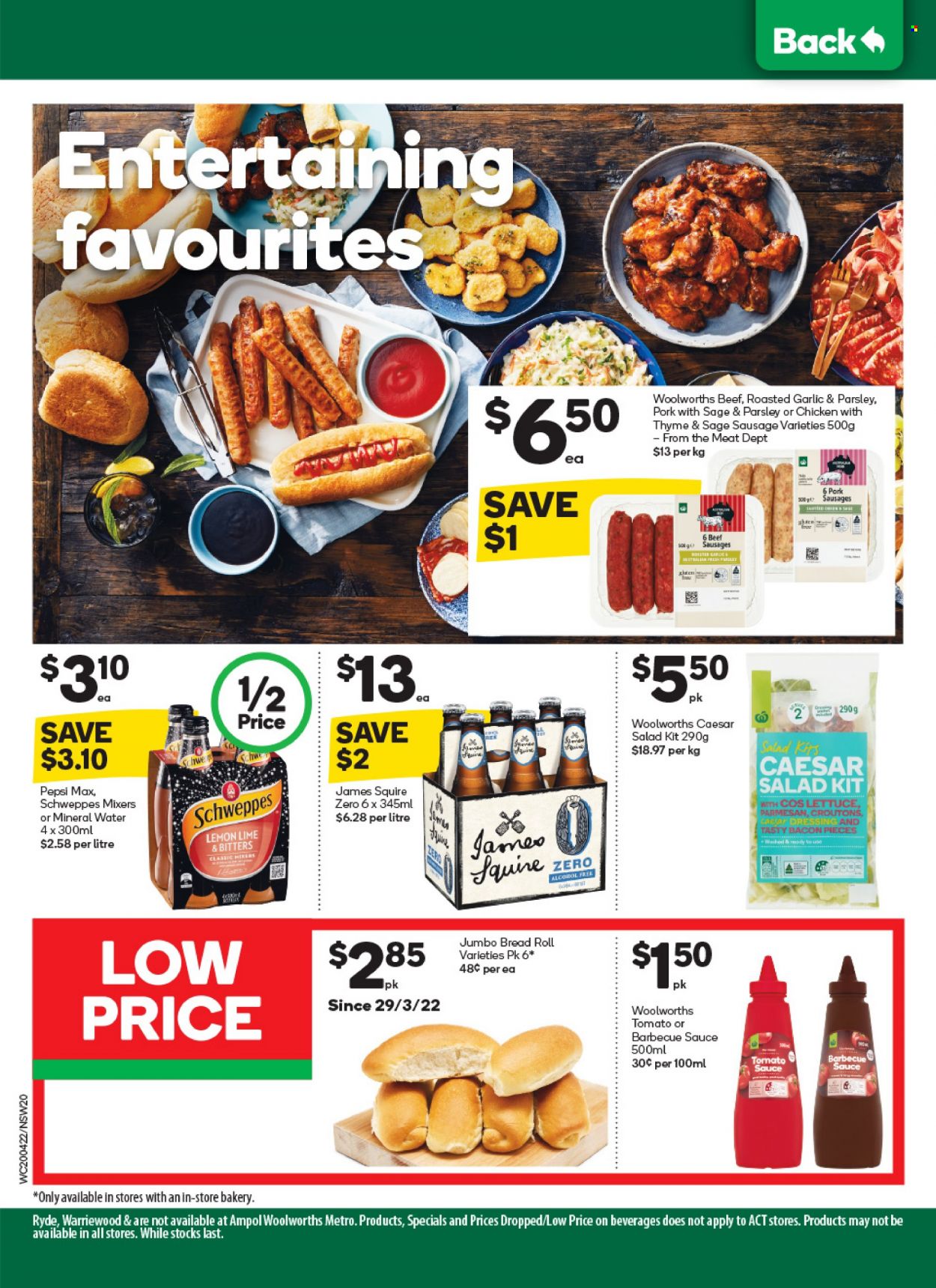 Woolworths catalogue - 20 Apr 2022 - 26 Apr 2022. Page 20
