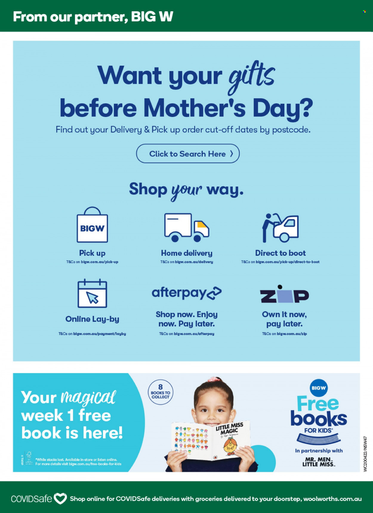 Woolworths catalogue - 20 Apr 2022 - 26 Apr 2022. Page 47