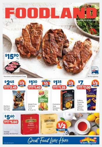 Foodland Catalogue - 20 Apr 2022 - 26 Apr 2022.