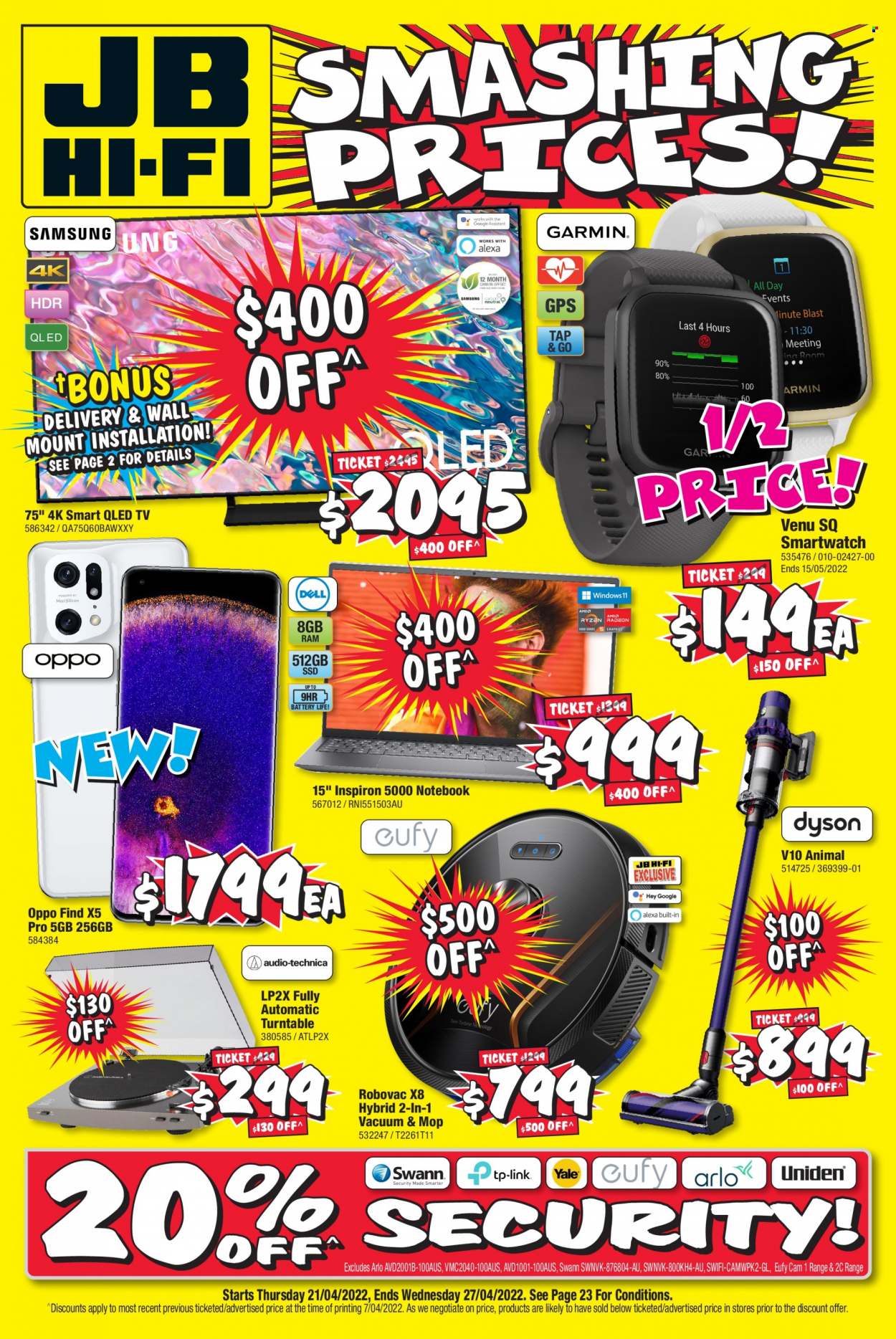JB Hi-Fi catalogue - 21 Apr 2022 - 27 Apr 2022. Page 1