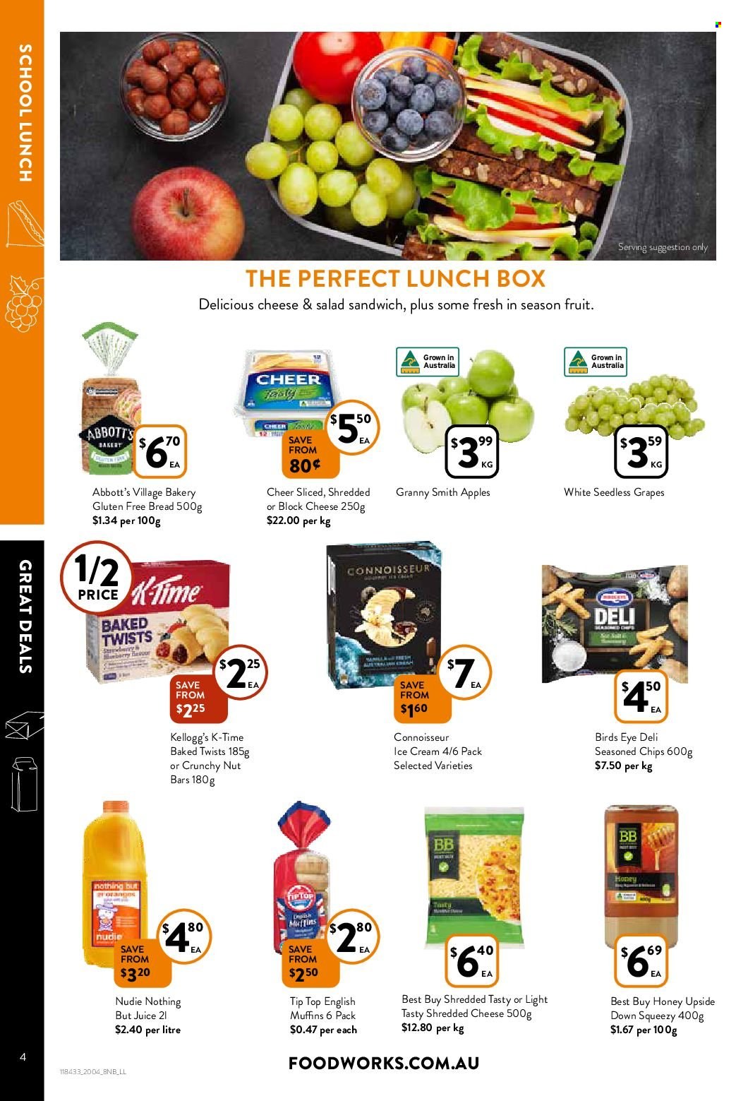 Foodworks catalogue - 20 Apr 2022 - 26 Apr 2022. Page 4
