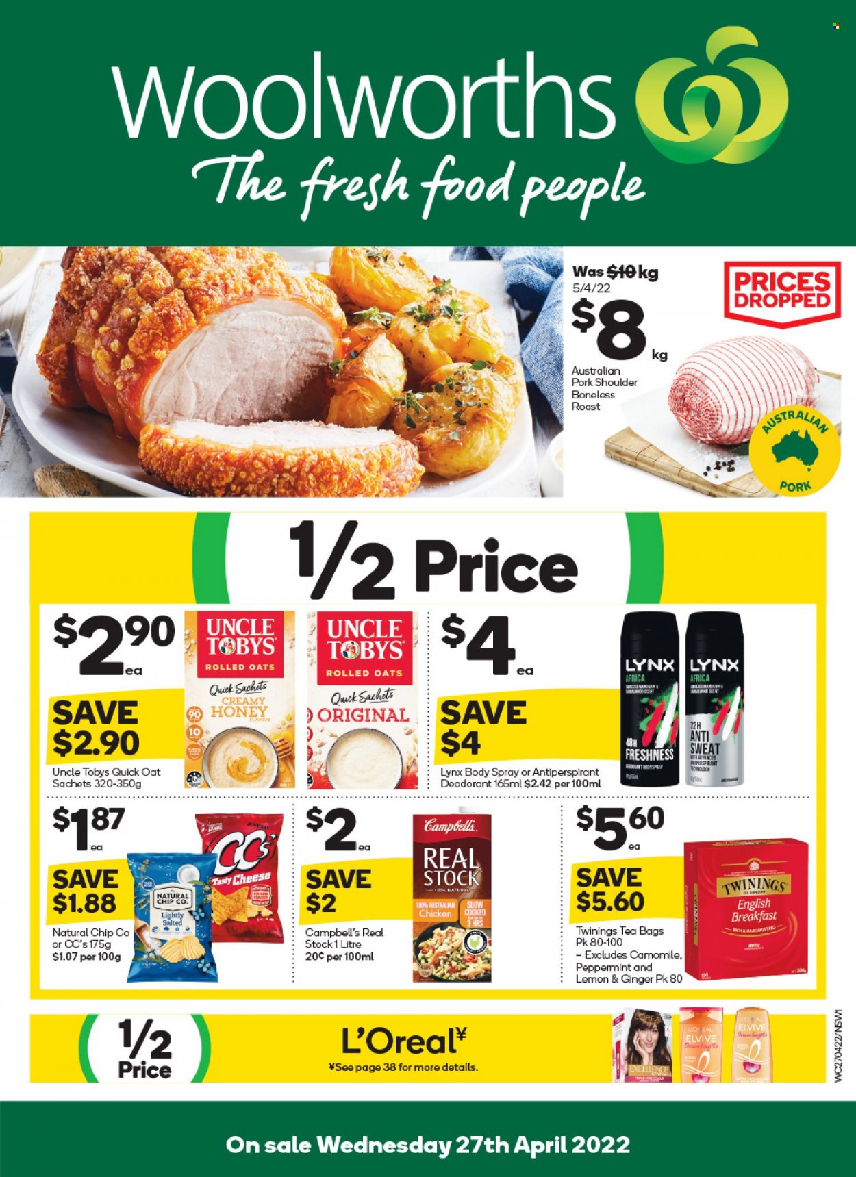 Woolworths catalogue - 27 Apr 2022 - 3 May 2022. Page 1
