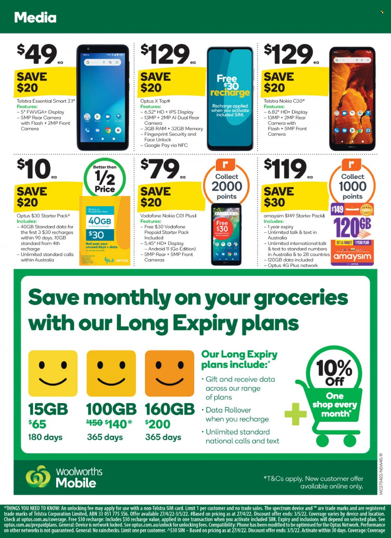 Woolworths catalogue - 27 Apr 2022 - 3 May 2022. Page 45