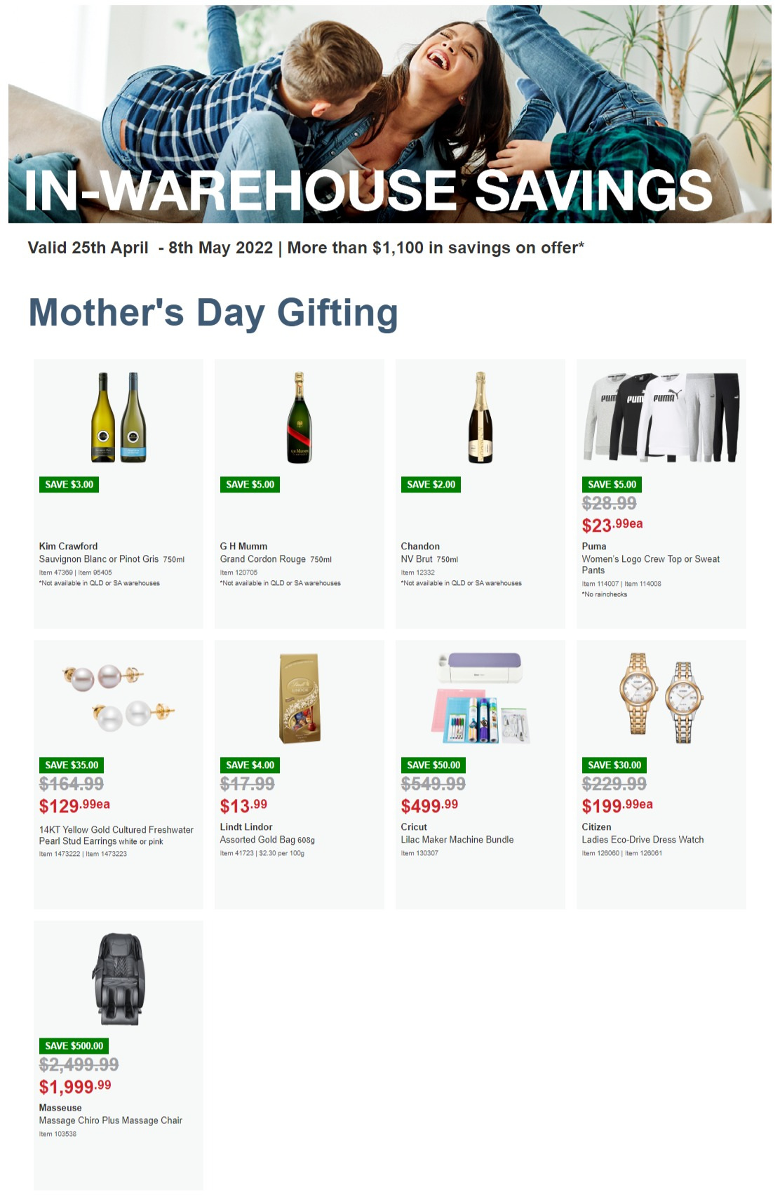 Costco catalogue - 25 Apr 2022 - 8 May 2022. Page 1