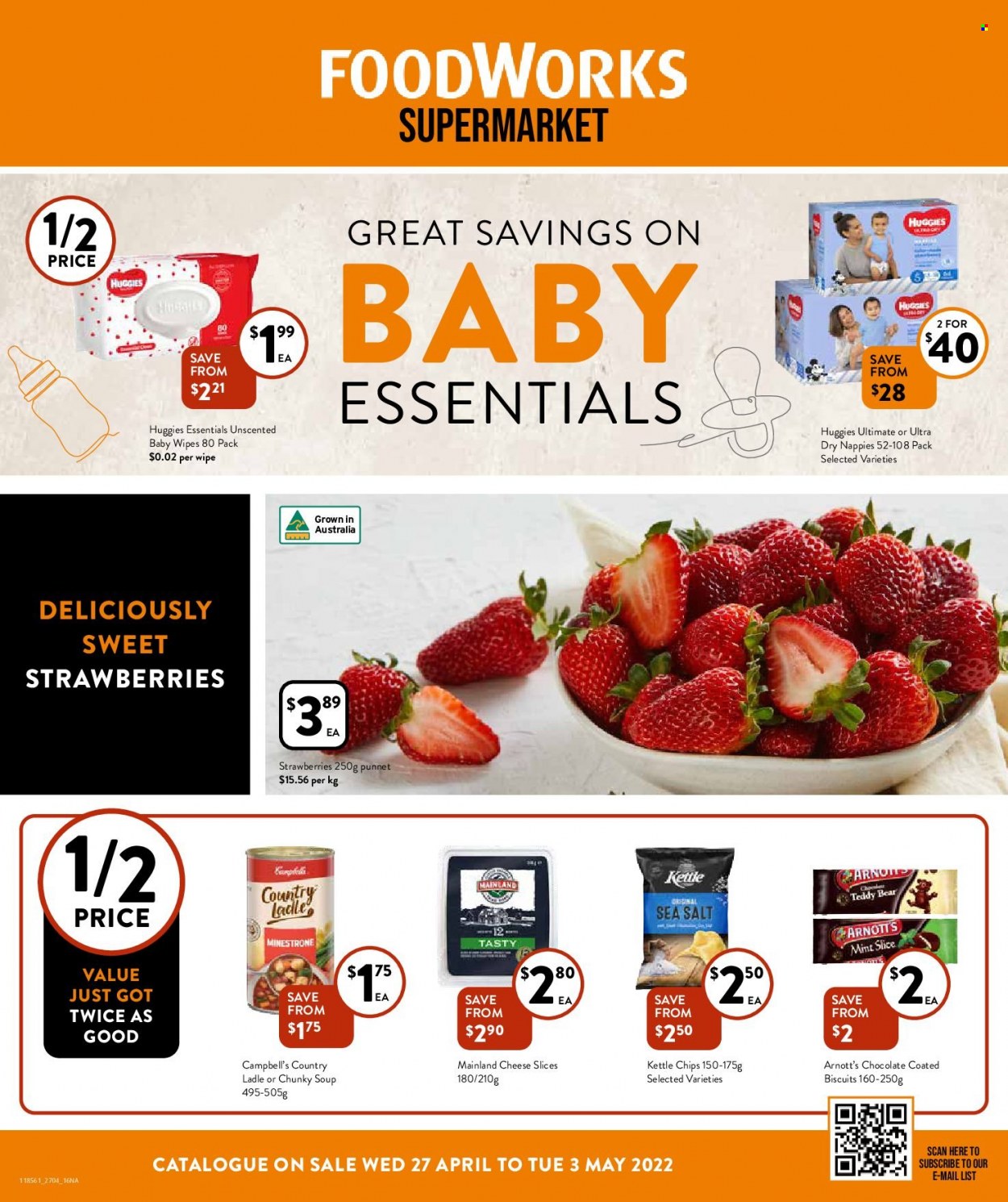 Foodworks catalogue - 27 Apr 2022 - 3 May 2022. Page 1