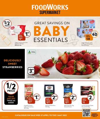 Foodworks Catalogue - 27 Apr 2022 - 3 May 2022.