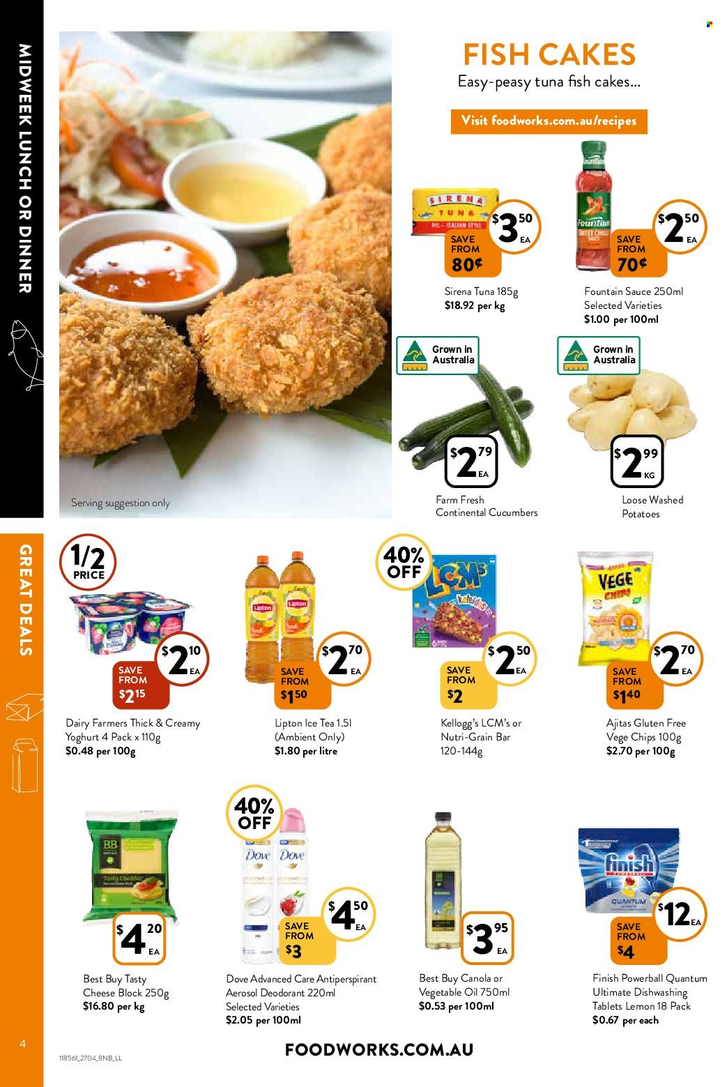 Foodworks catalogue - 27 Apr 2022 - 3 May 2022. Page 4
