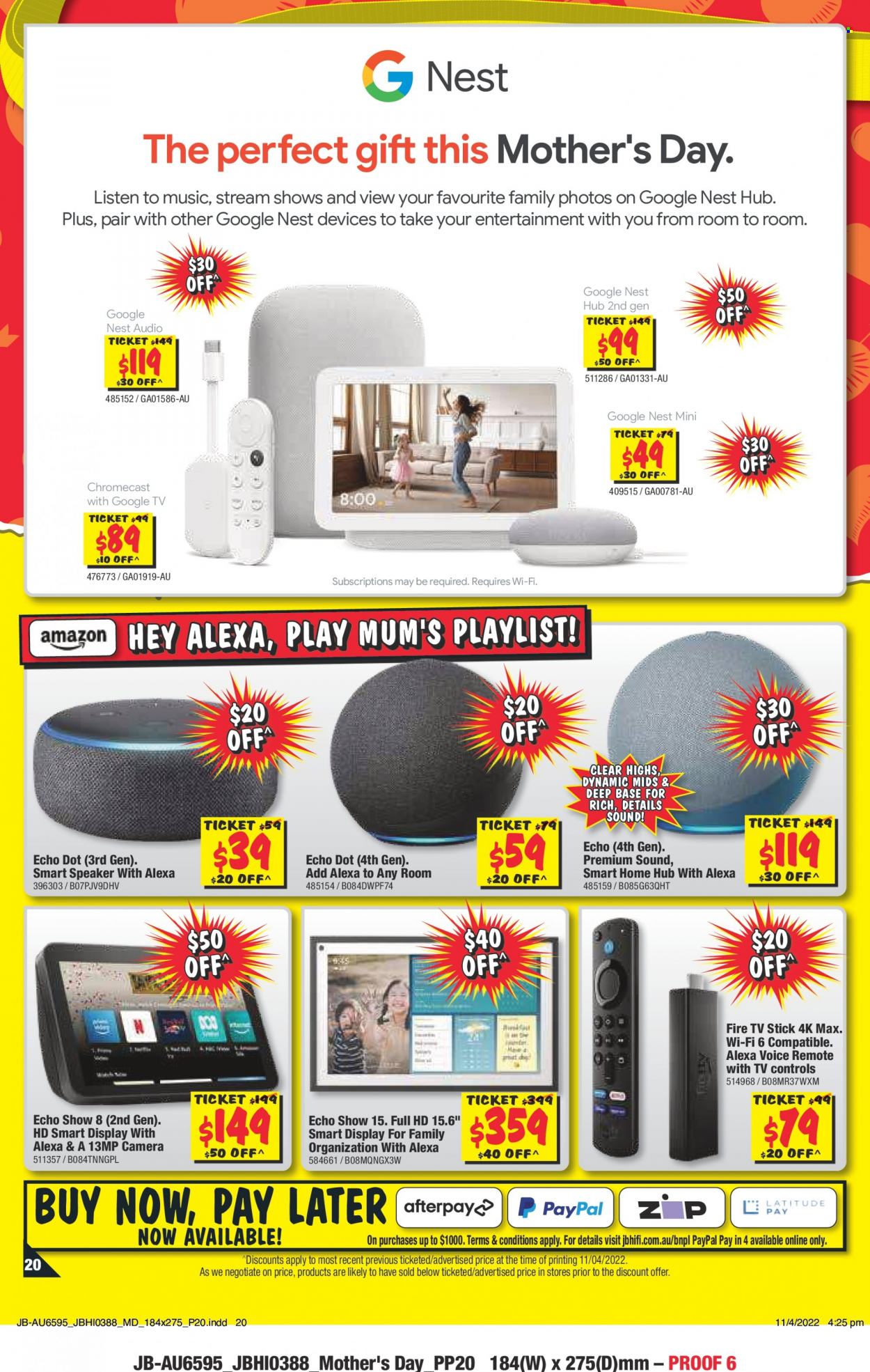 JB Hi-Fi catalogue - 28 Apr 2022 - 11 May 2022. Page 20