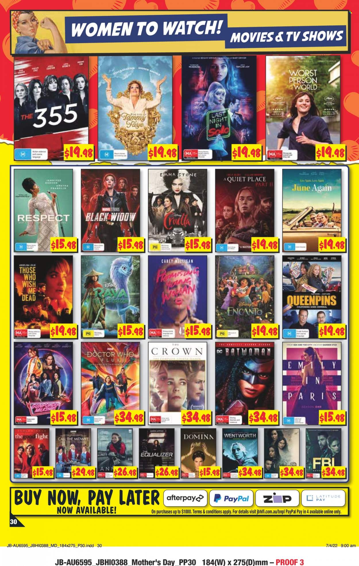 JB Hi-Fi catalogue - 28 Apr 2022 - 11 May 2022. Page 30
