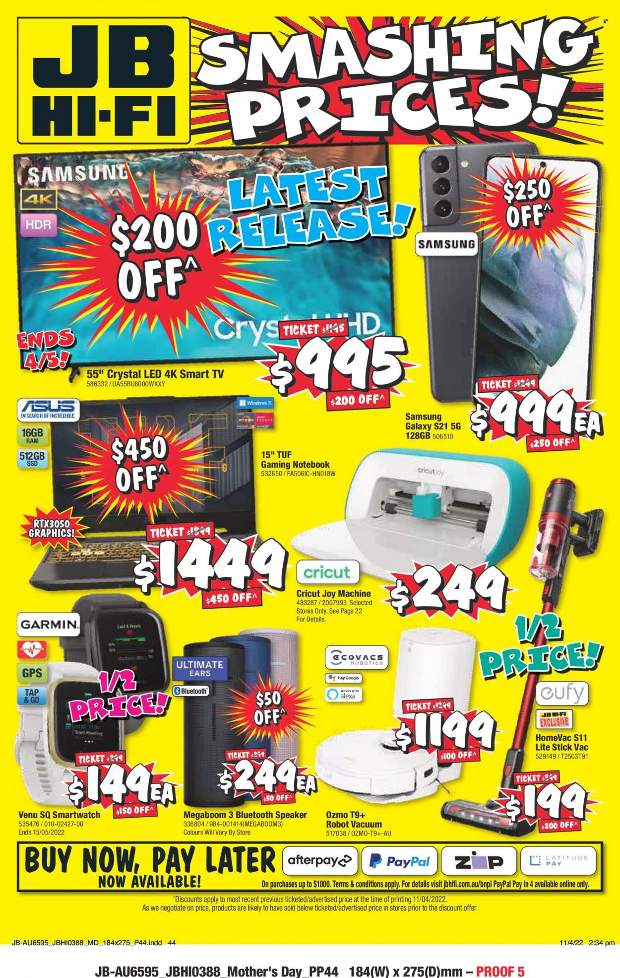 JB Hi-Fi catalogue - 28 Apr 2022 - 11 May 2022. Page 44
