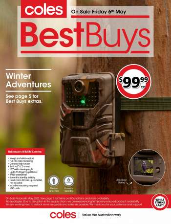 Coles Catalogue - 6 May 2022 - 12 May 2022.