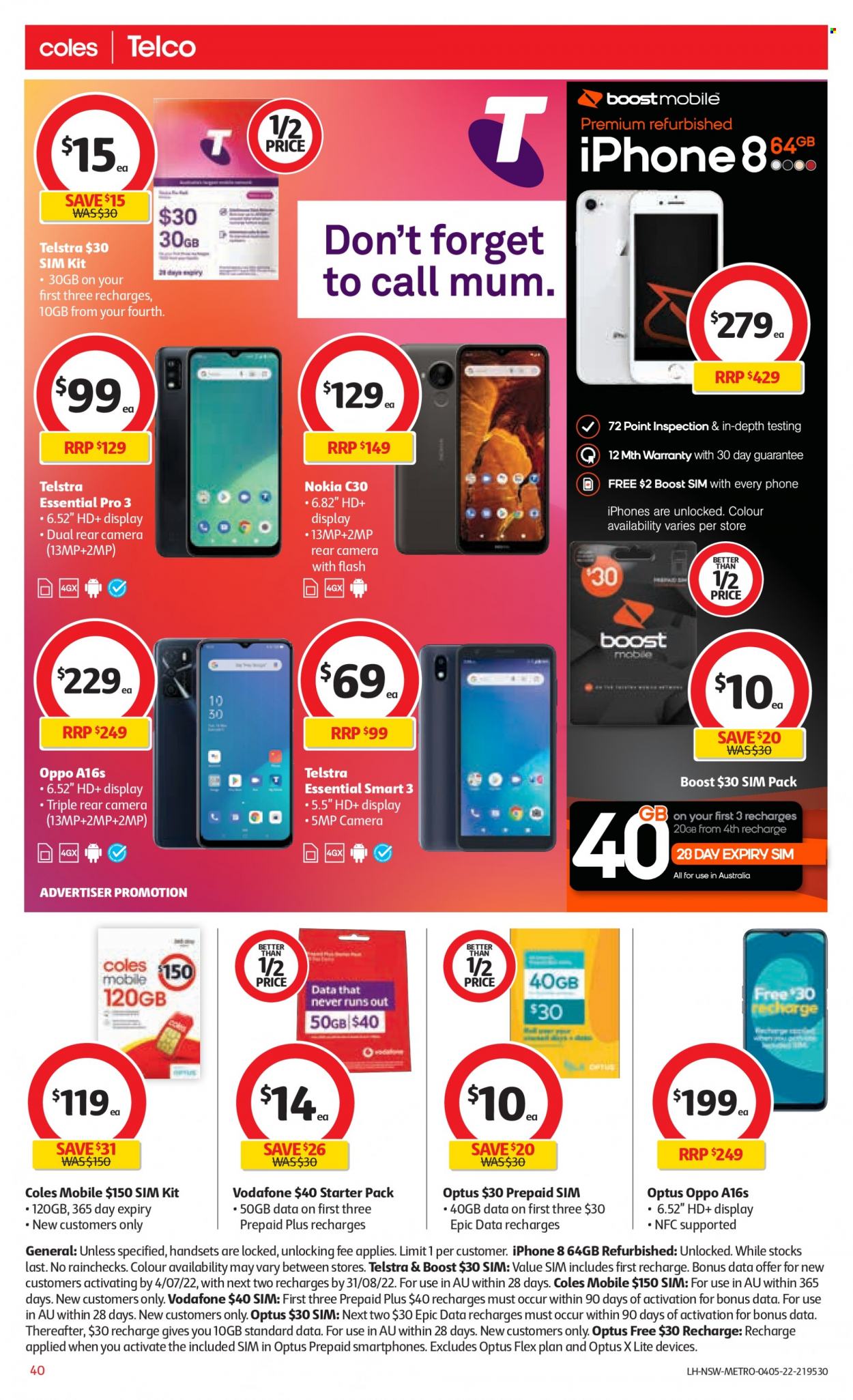 Coles catalogue - 4 May 2022 - 10 May 2022. Page 40