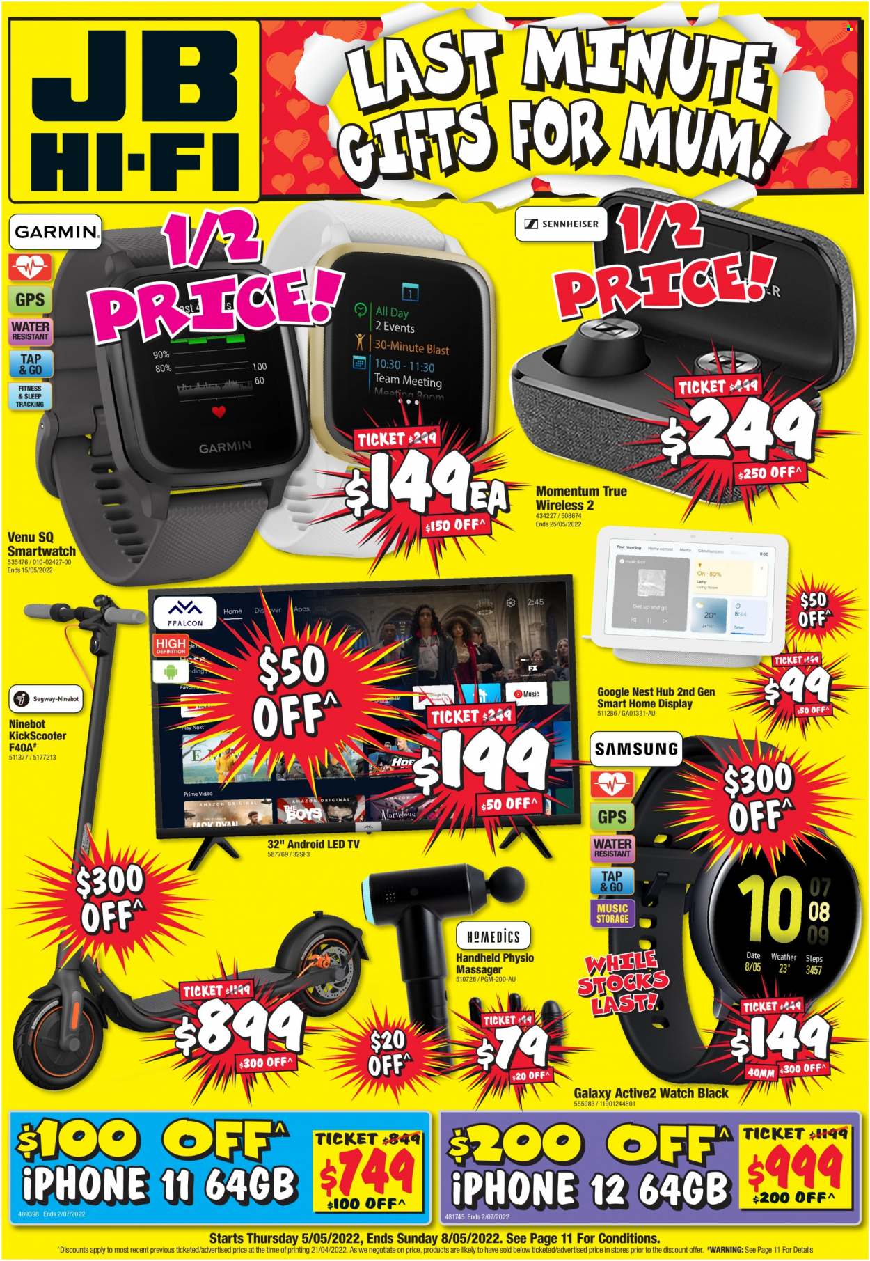 JB Hi-Fi catalogue - 5 May 2022 - 8 May 2022. Page 1