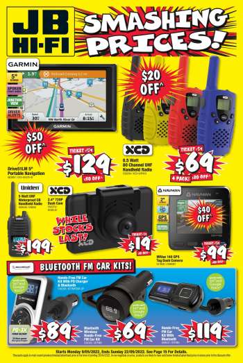 JB Hi-Fi Catalogue - 9 May 2022 - 22 May 2022.