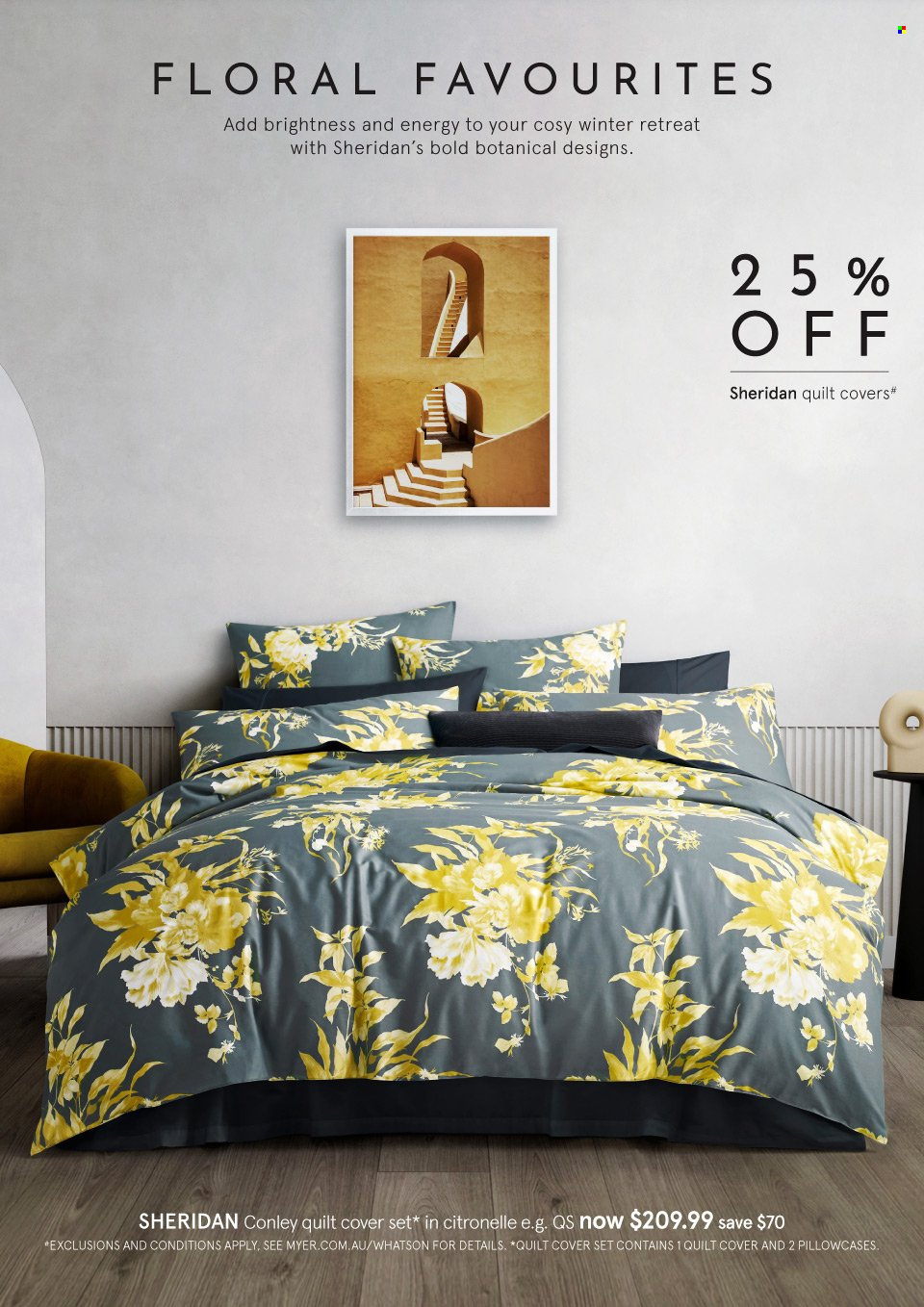 thumbnail - Myer Catalogue - 10 May 2022 - 29 May 2022 - Sales products - pillowcase, quilt, quilt cover set. Page 7.