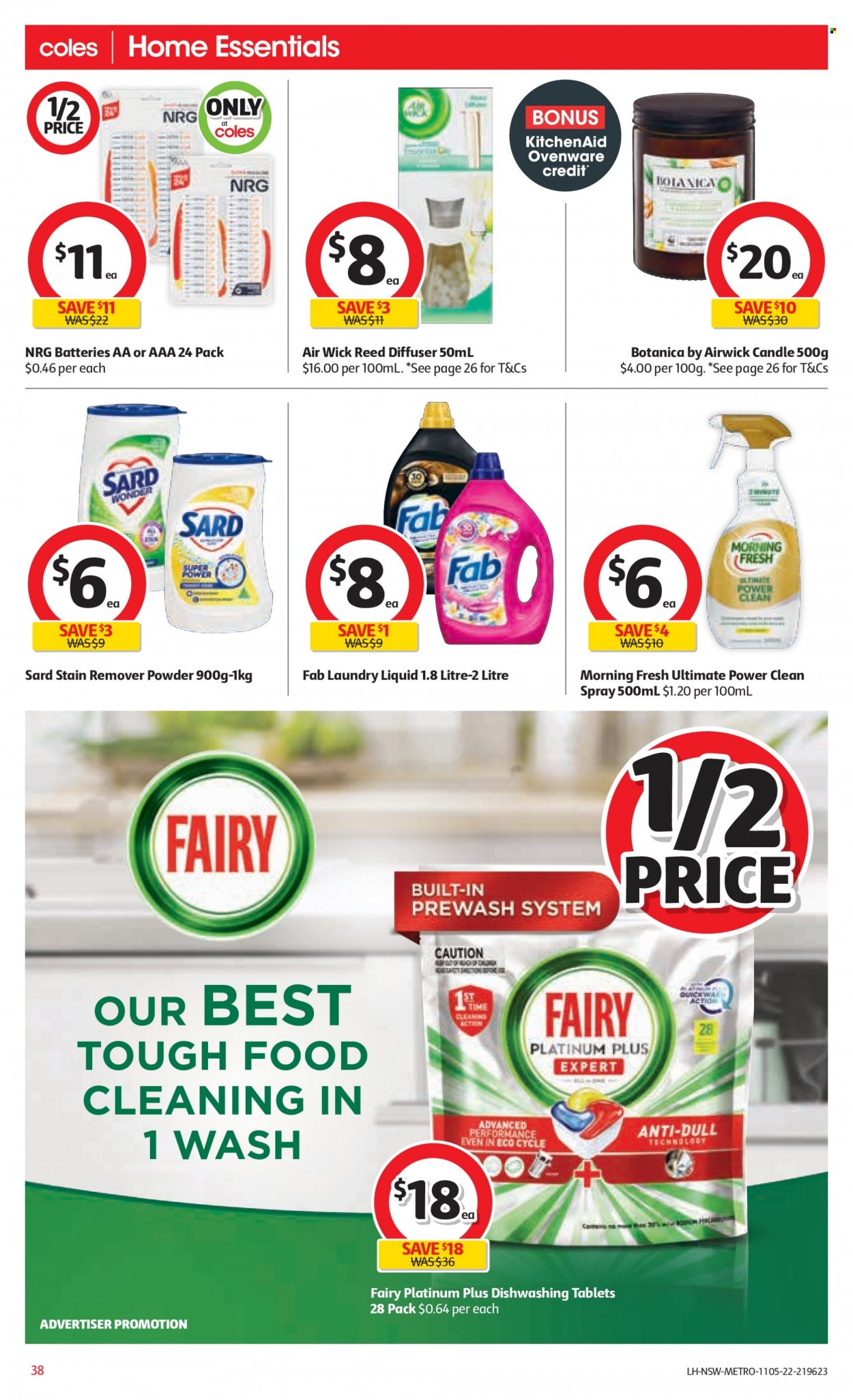 Coles catalogue - 11 May 2022 - 17 May 2022. Page 38
