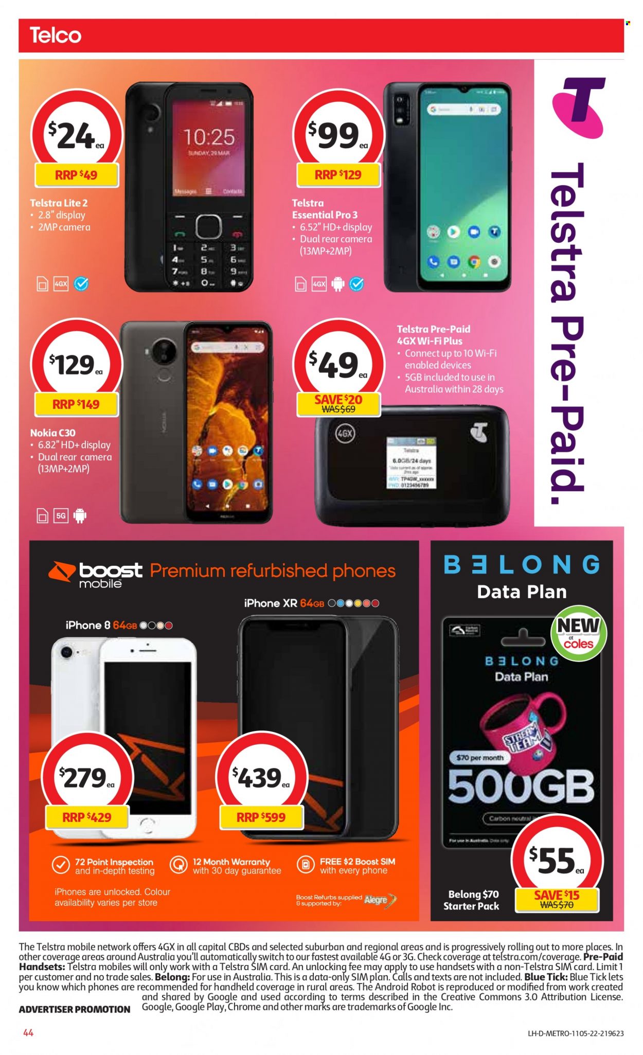 Coles catalogue - 11 May 2022 - 17 May 2022. Page 44