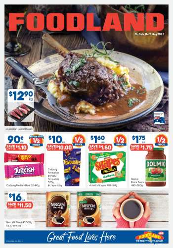 Foodland Catalogue - 11 May 2022 - 17 May 2022.