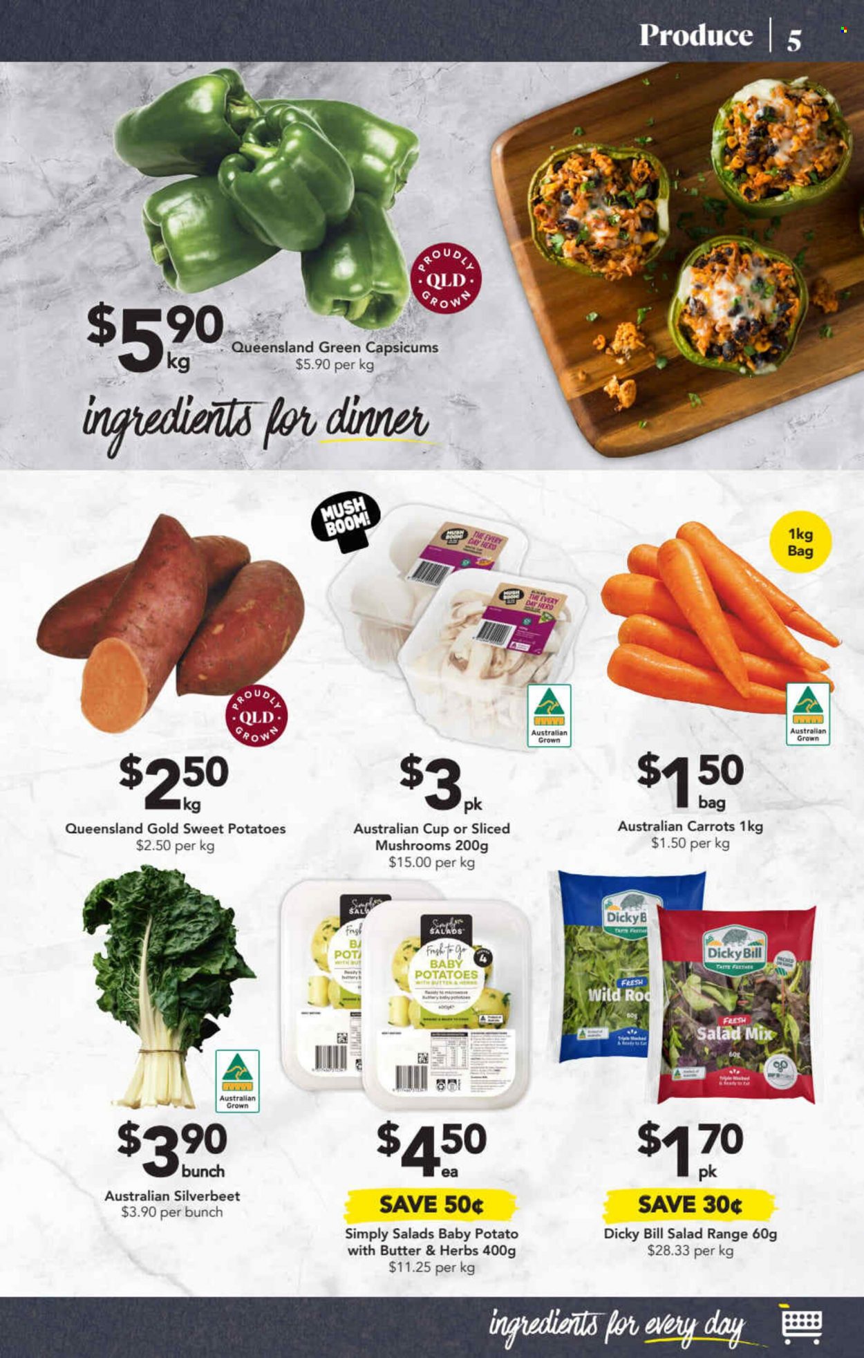 thumbnail - Drakes Catalogue - 11 May 2022 - 17 May 2022 - Sales products - sweet potato, potatoes, capsicum, pot, cup. Page 5.