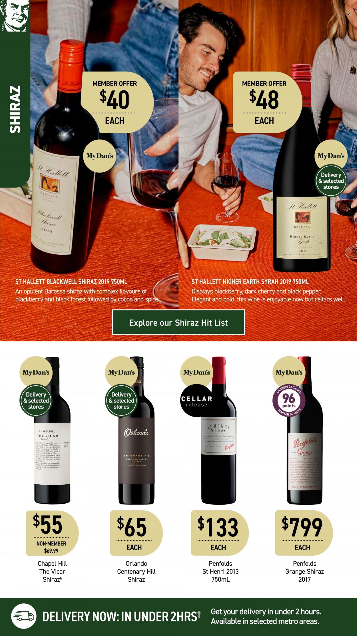 thumbnail - Dan Murphy's Catalogue - 12 May 2022 - 25 May 2022 - Sales products - red wine, wine, Syrah, Shiraz. Page 6.