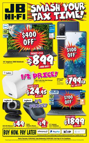 JB Hi-Fi Catalogue - 12 May 2022 - 25 May 2022.