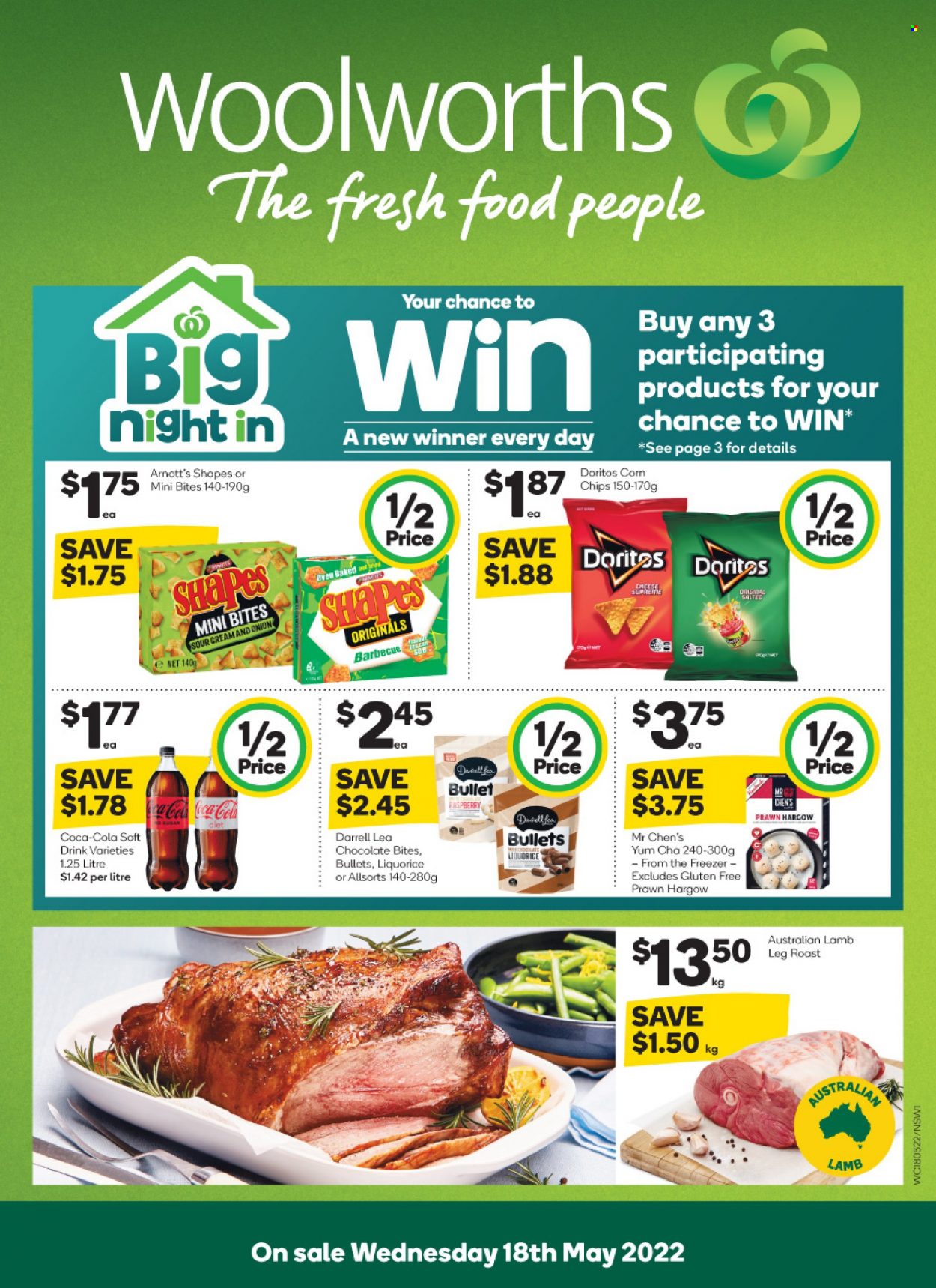 Woolworths catalogue - 18 May 2022 - 24 May 2022. Page 1