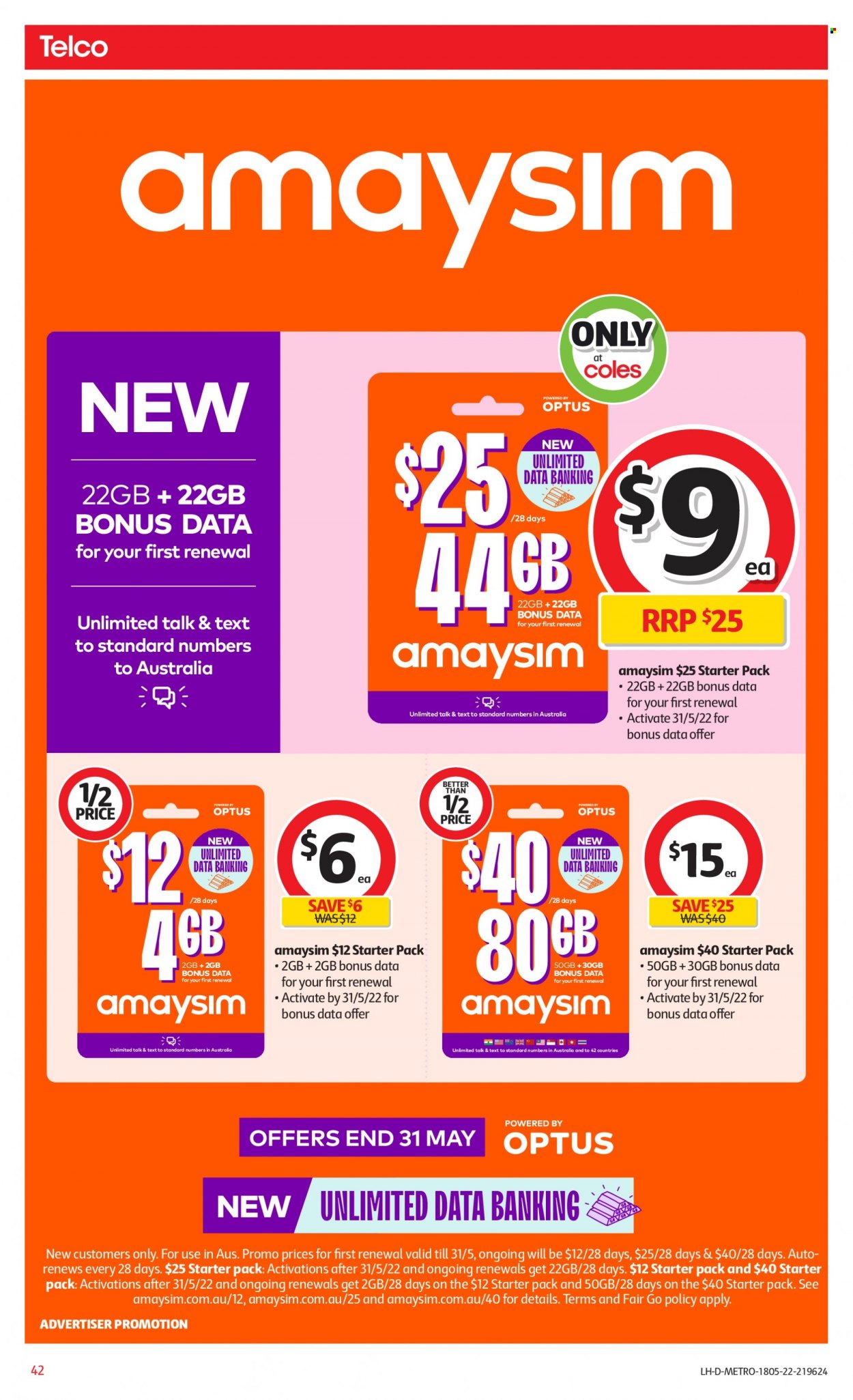 Coles catalogue - 18 May 2022 - 24 May 2022. Page 42