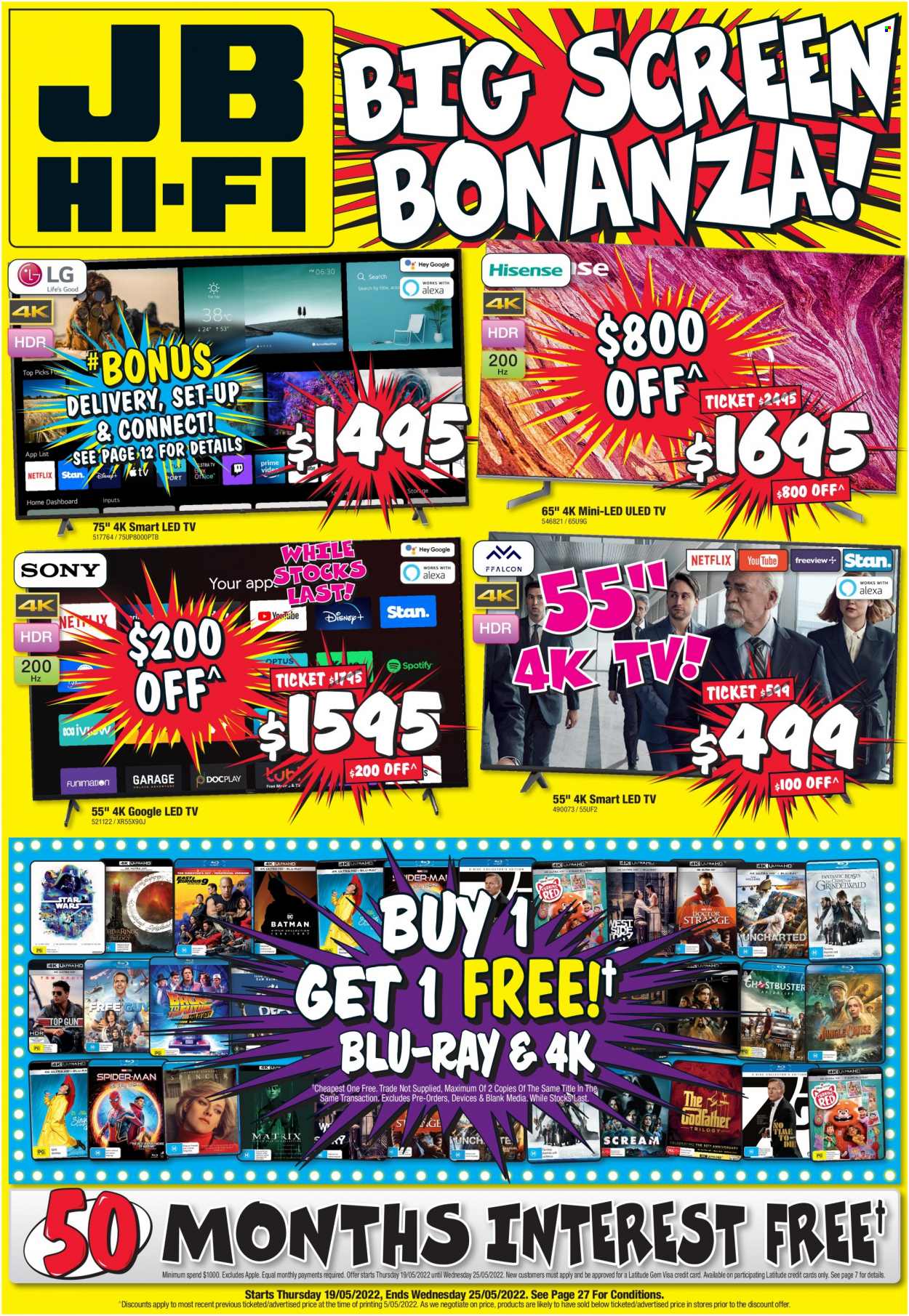 JB Hi-Fi catalogue - 19 May 2022 - 25 May 2022. Page 1