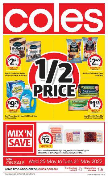 Coles Catalogue - 25 May 2022 - 31 May 2022.