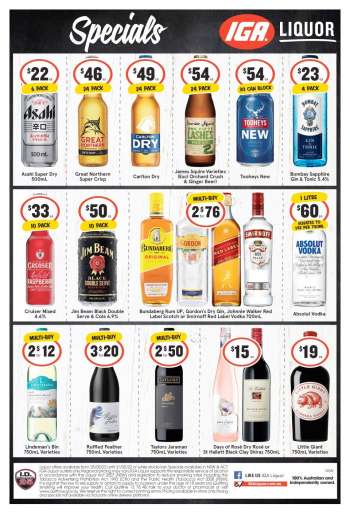 IGA LIQUOR Catalogue - 25 May 2022 - 31 May 2022.