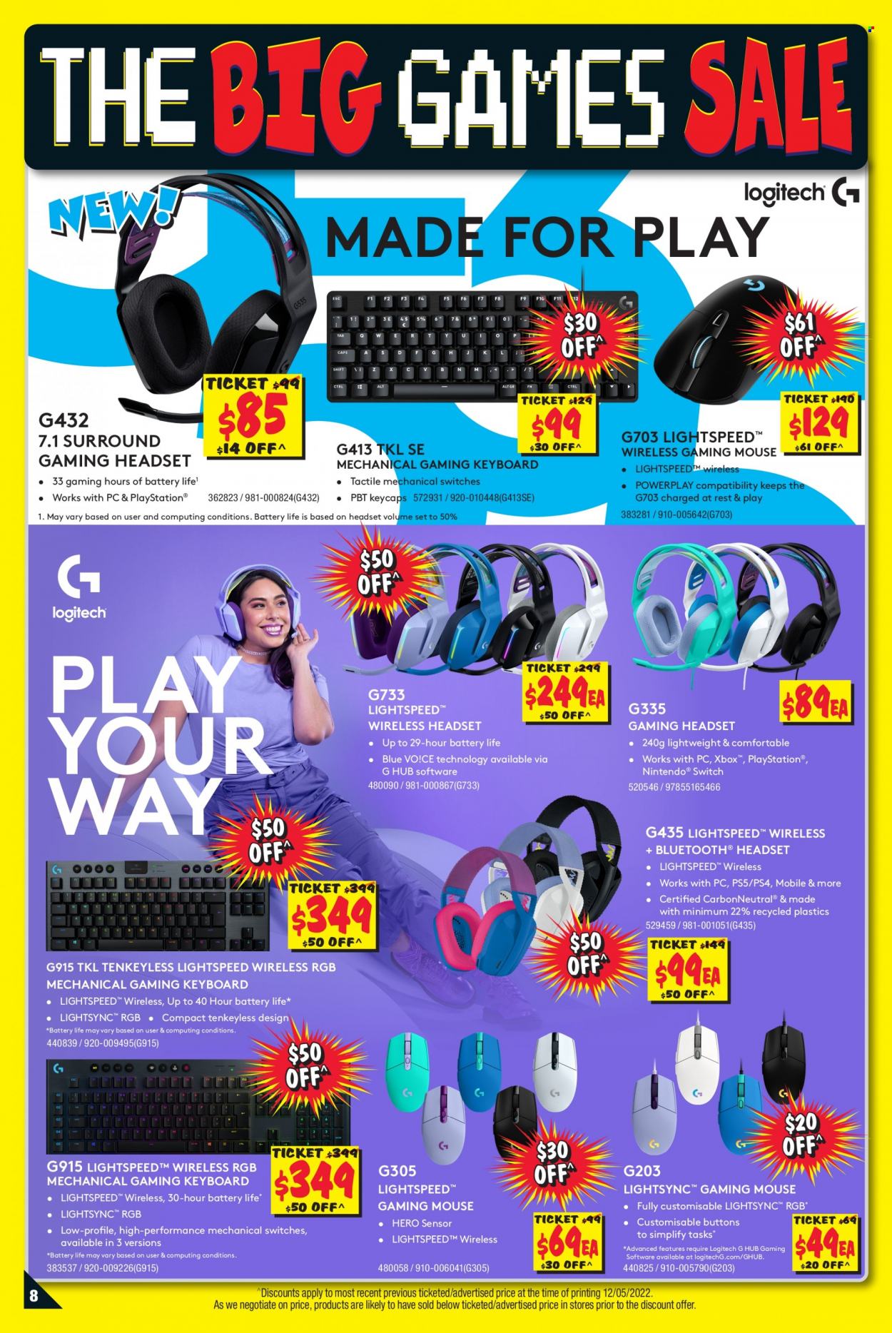 JB Hi-Fi catalogue - 26 May 2022 - 8 Jun 2022. Page 8