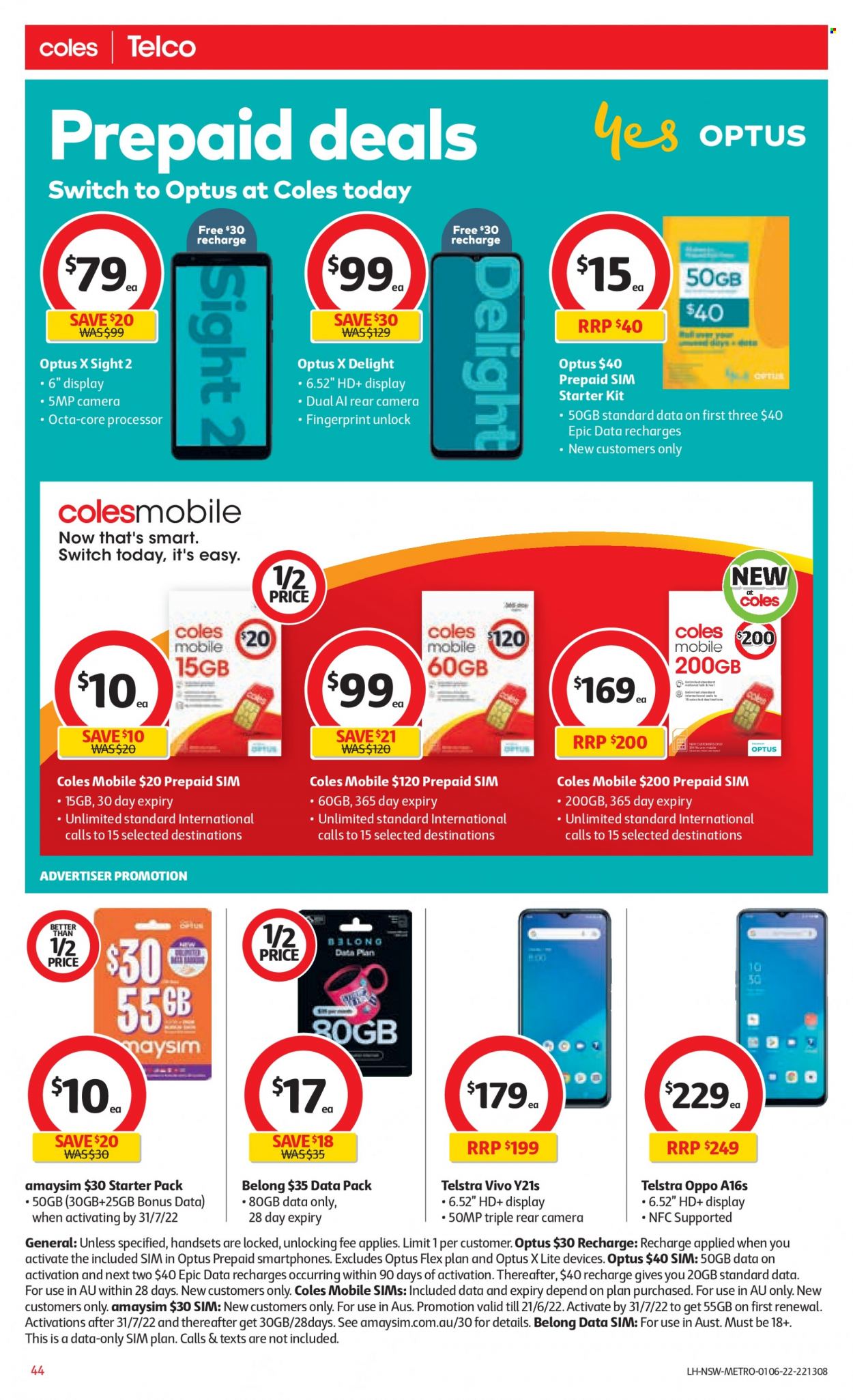 Coles catalogue - 1 Jun 2022 - 7 Jun 2022. Page 44
