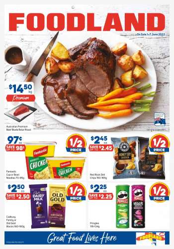 Foodland Catalogue - 1 Jun 2022 - 7 Jun 2022.