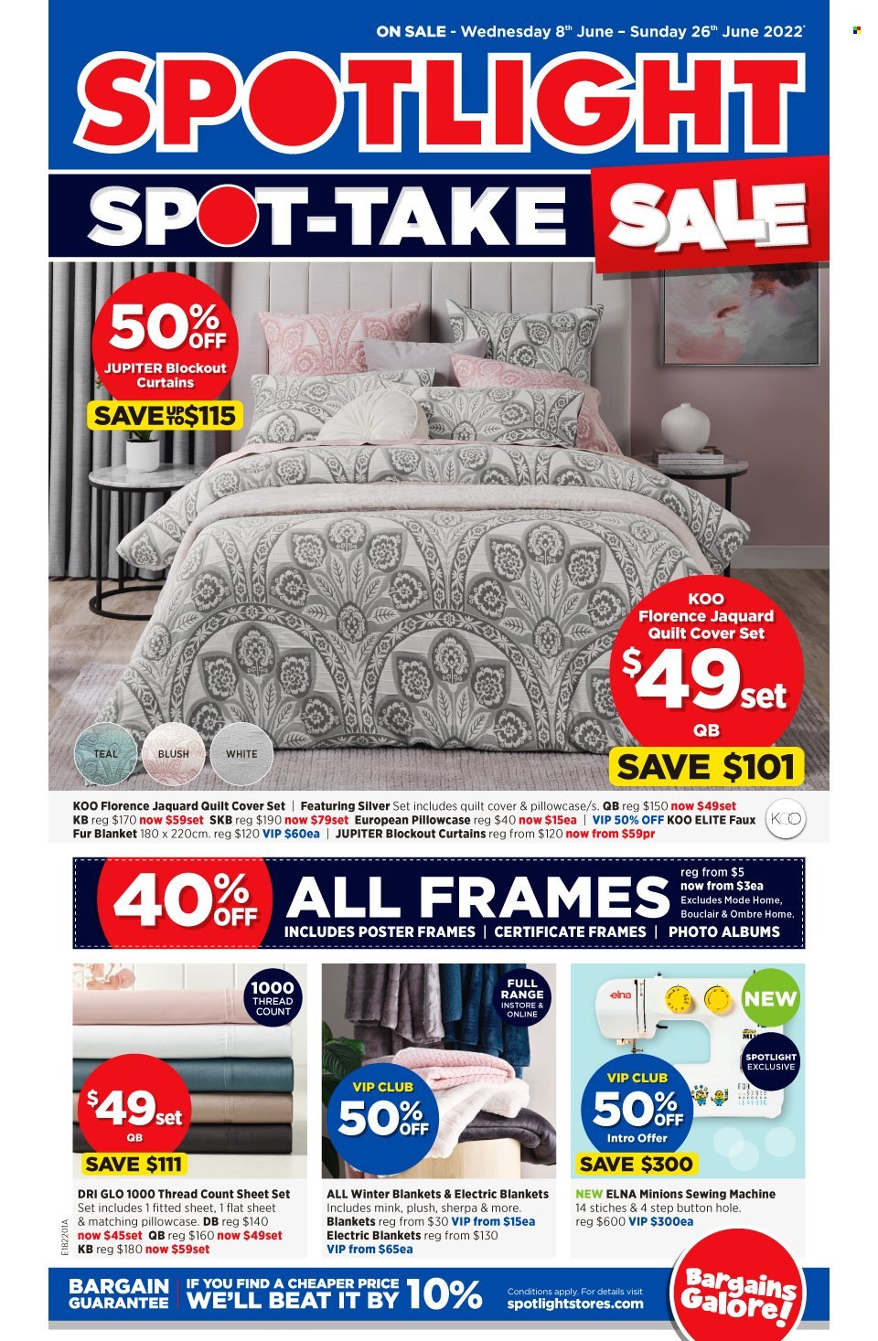 Spotlight catalogue - 8 Jun 2022 - 26 Jun 2022. Page 1