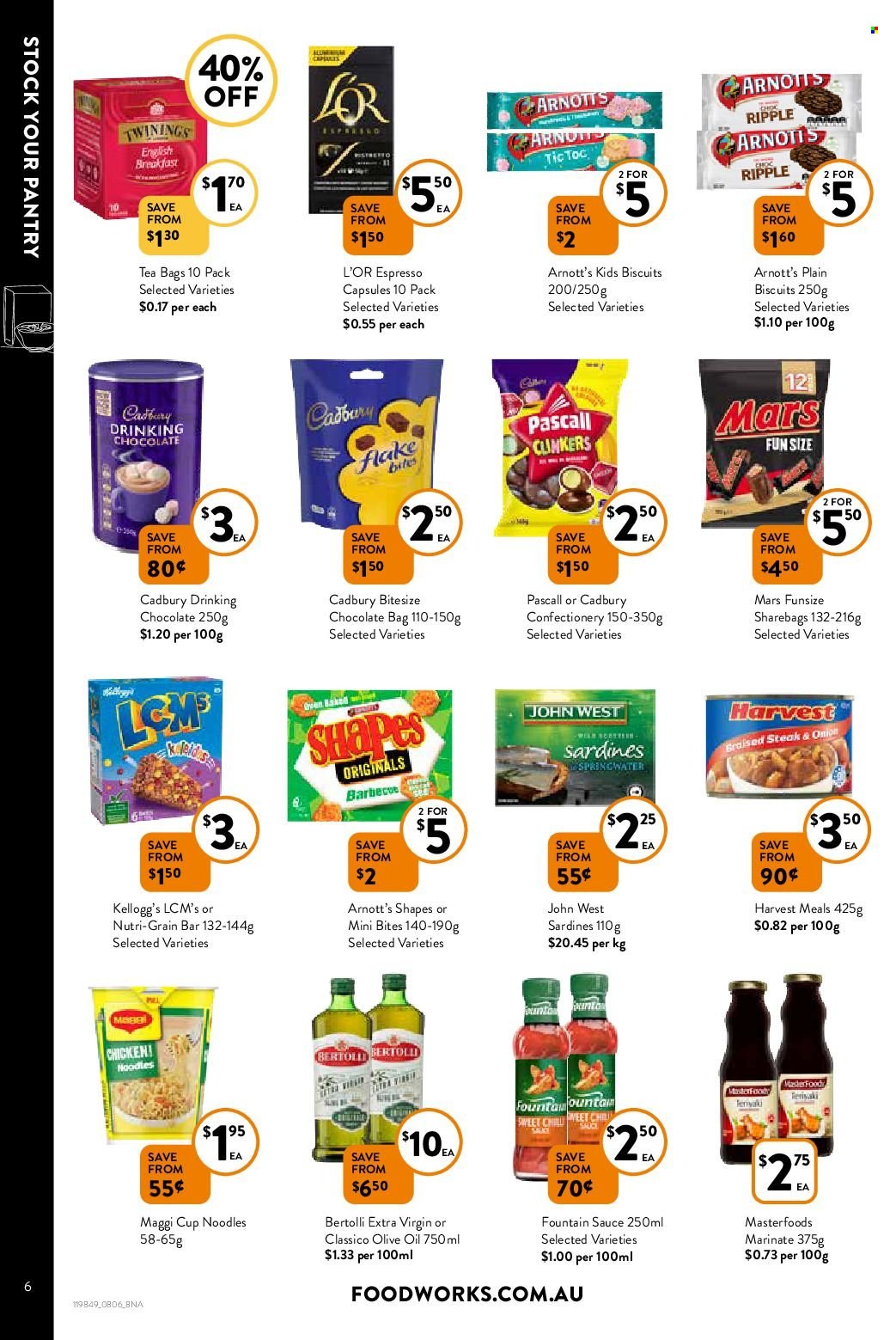 Foodworks catalogue - 8 Jun 2022 - 14 Jun 2022. Page 6