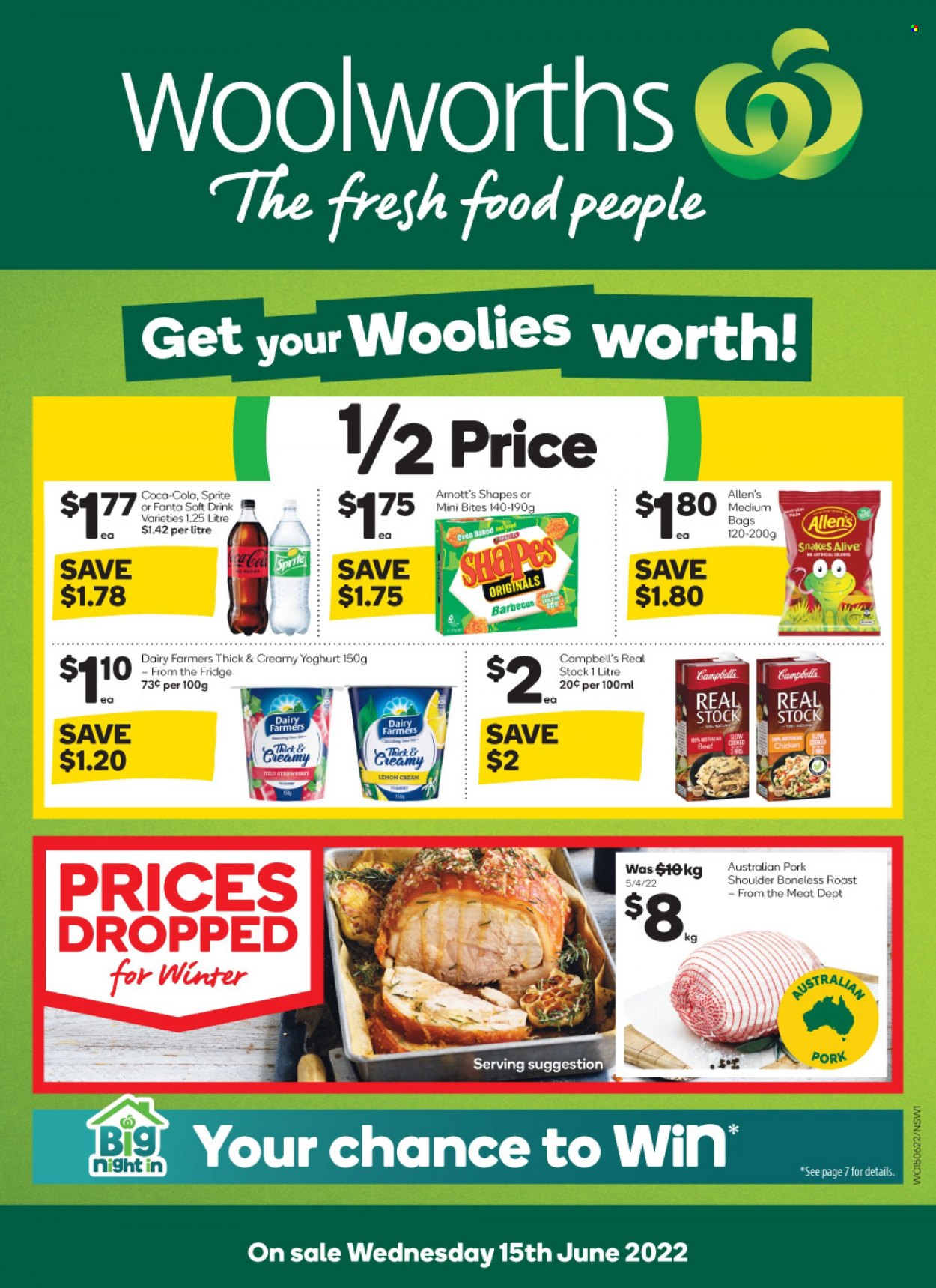 Woolworths catalogue - 15 Jun 2022 - 21 Jun 2022. Page 1