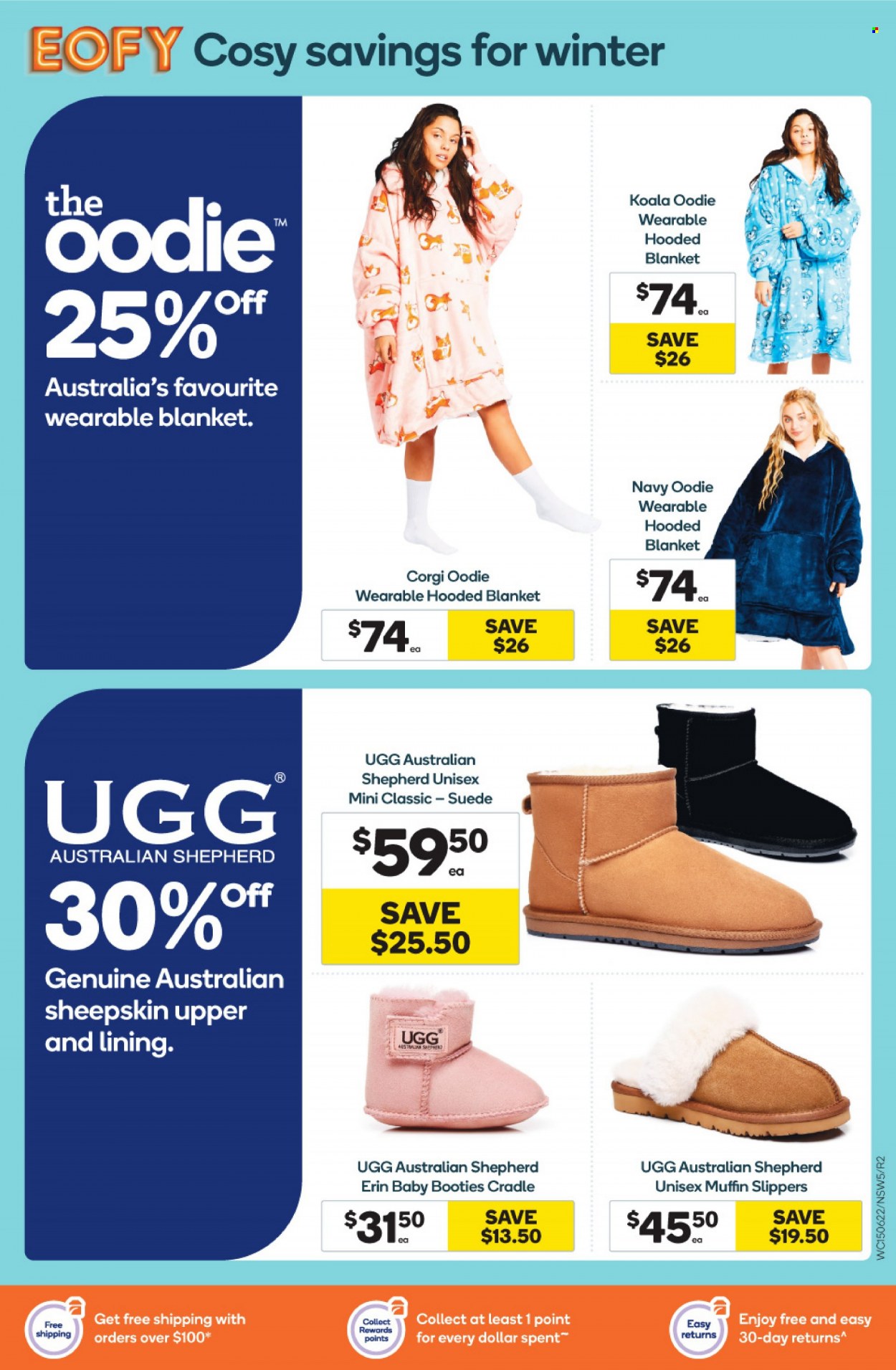 thumbnail - Woolworths Catalogue - 15 Jun 2022 - 30 Jun 2022 - Sales products - muffin, blanket. Page 5.